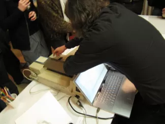 Plotter at Soex Drawing Rally