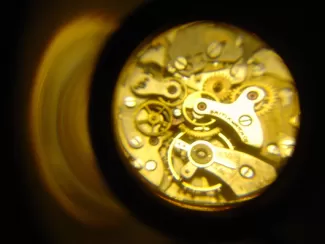 Clock works