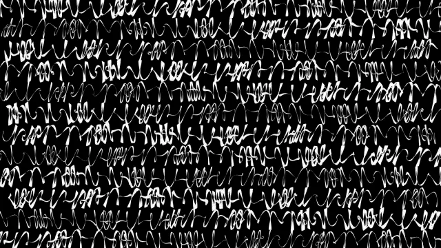 writing3bFancy 20220127_225448, white calligraphy on black background
