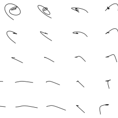 Screenshot: Harmonomic - another grid of curves