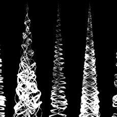 writingLinesDownA 20220129_183111, white calligraphy on black background